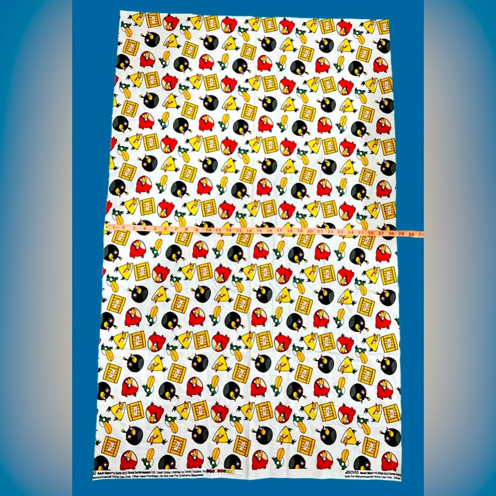 Angry Birds TNT Cotton Fabric NWOT – 44.5” x 28.5” Retired Print - Picture 2 of 6